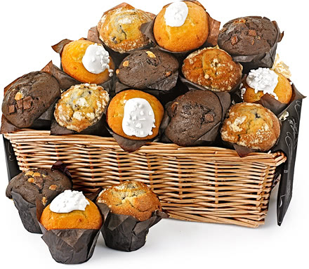 Fresh Muffin Share Basket - Medium